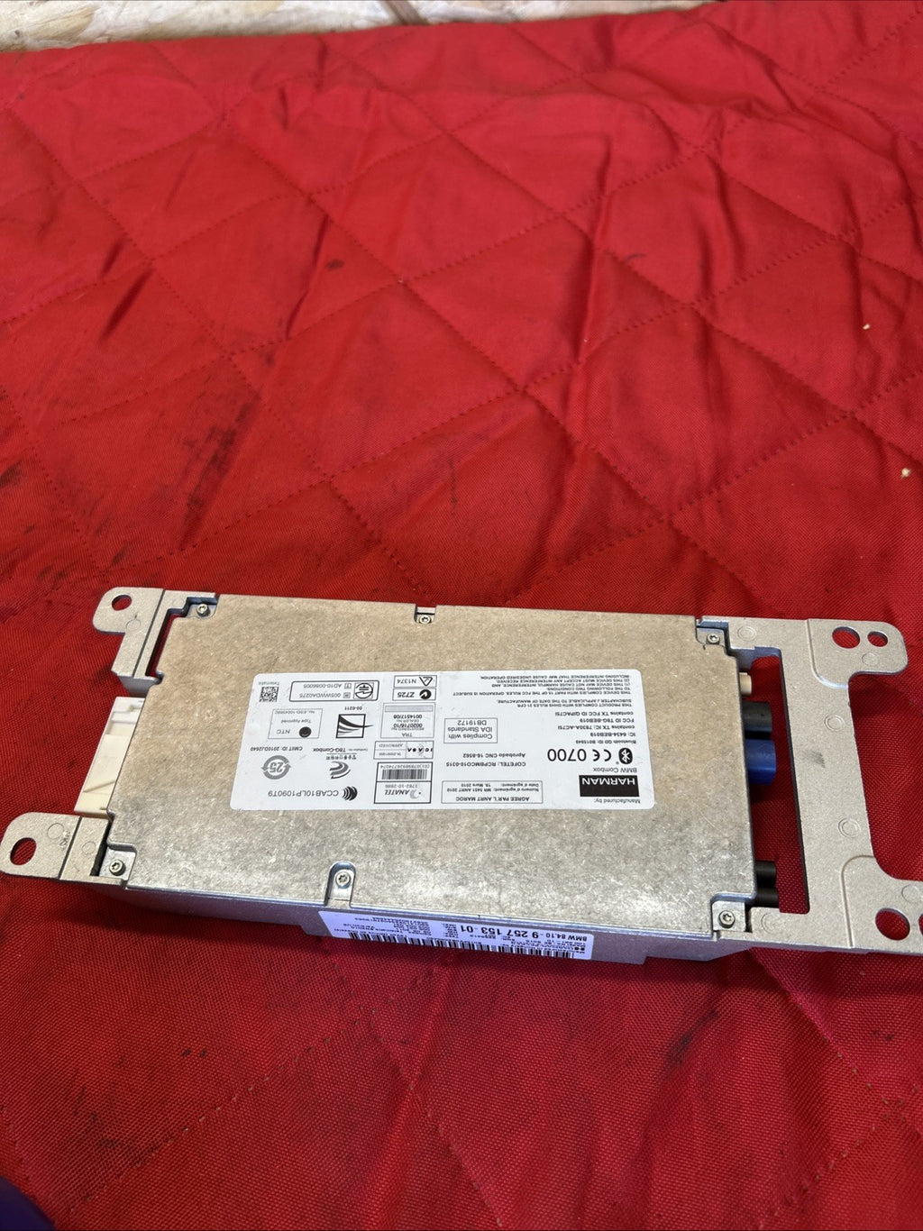 BMW 11-17 F25 F10 F30 HARMAN BLUETOOTH TELEMATIC CONTROL MODULE OEM 9257153