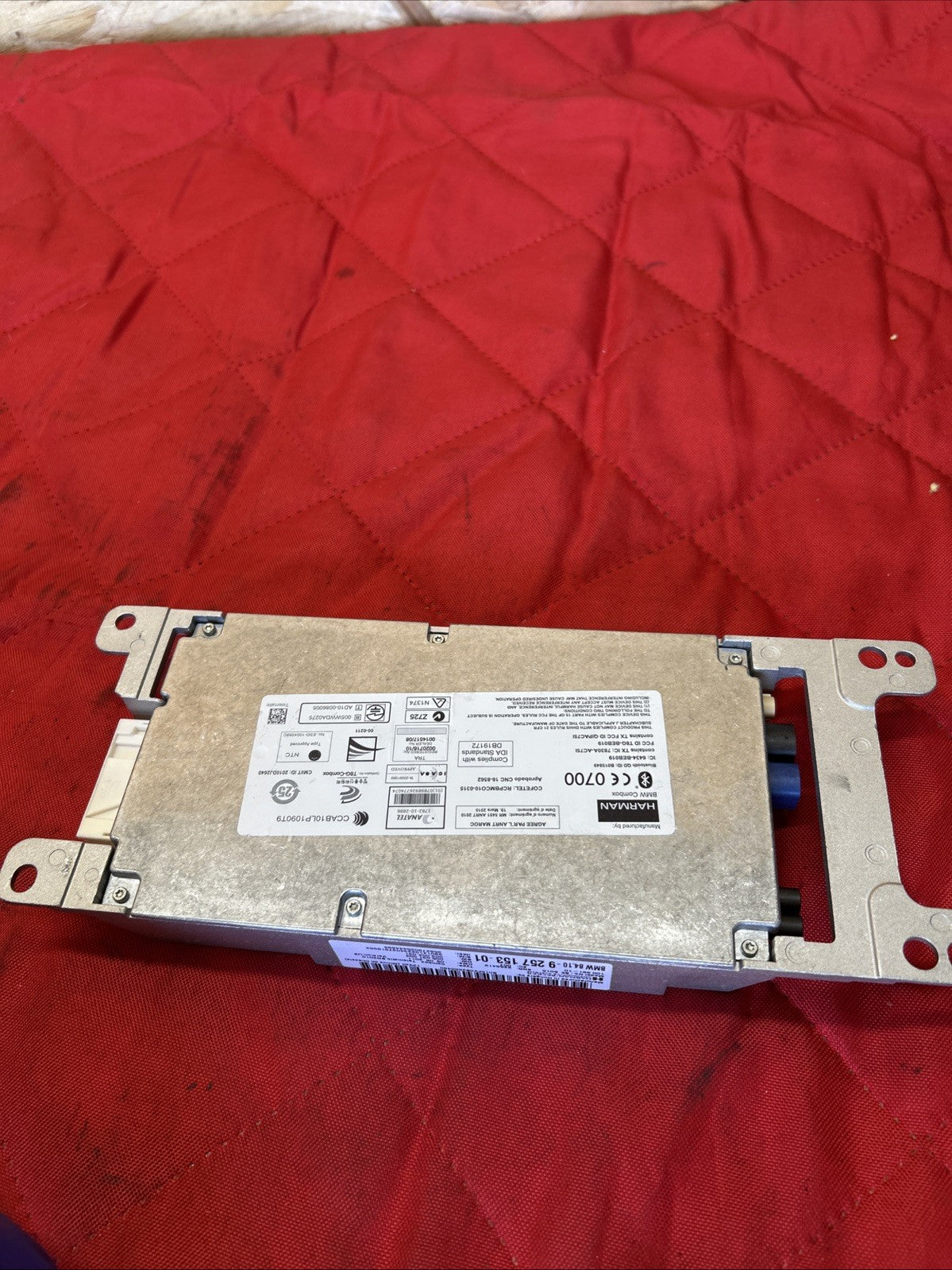 BMW 11-17 F25 F10 F30 HARMAN BLUETOOTH TELEMATIC CONTROL MODULE OEM 9257153