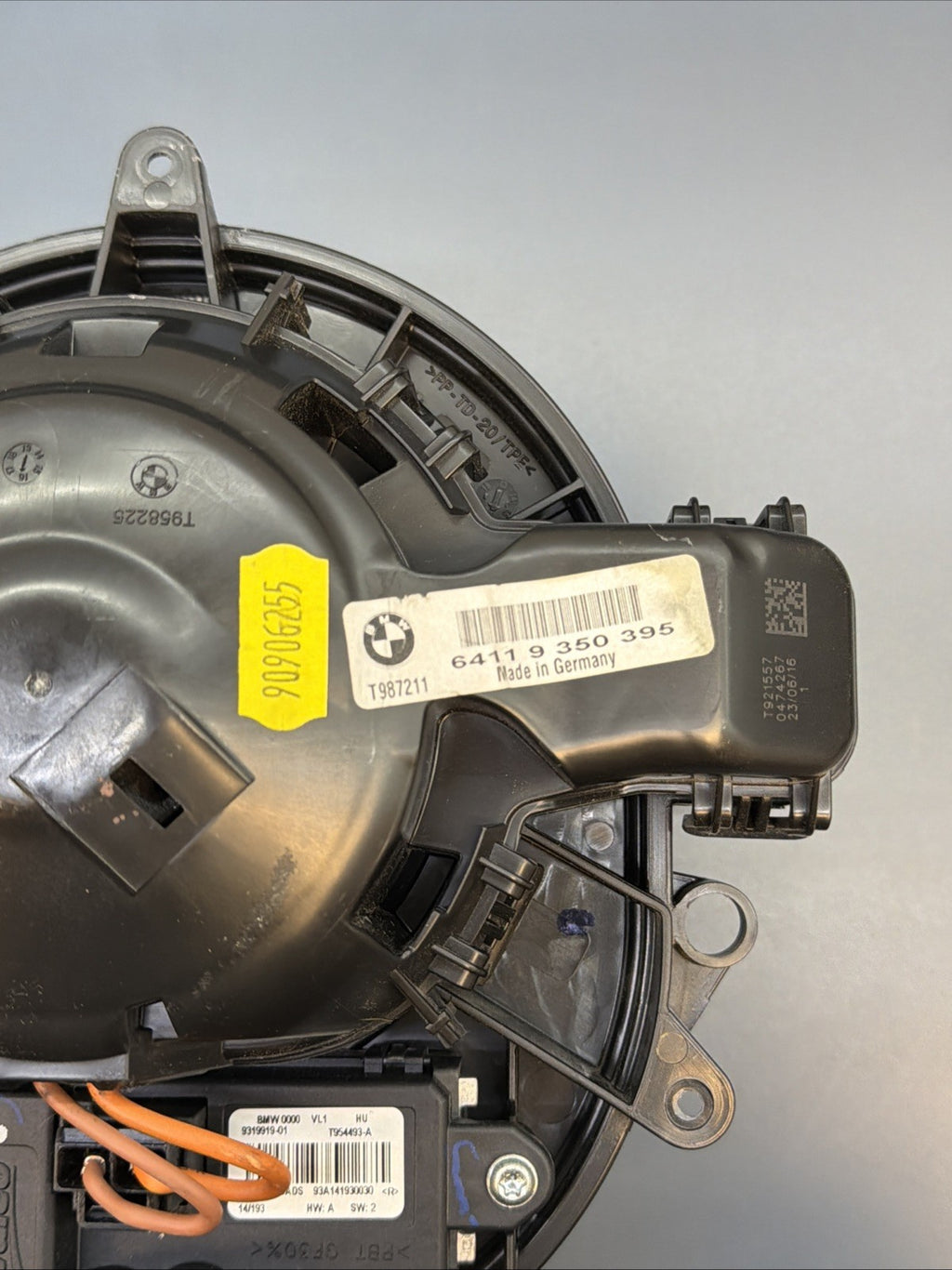 2012-2018 BMW F30 328IX BLOWER UNIT OEM 9350395