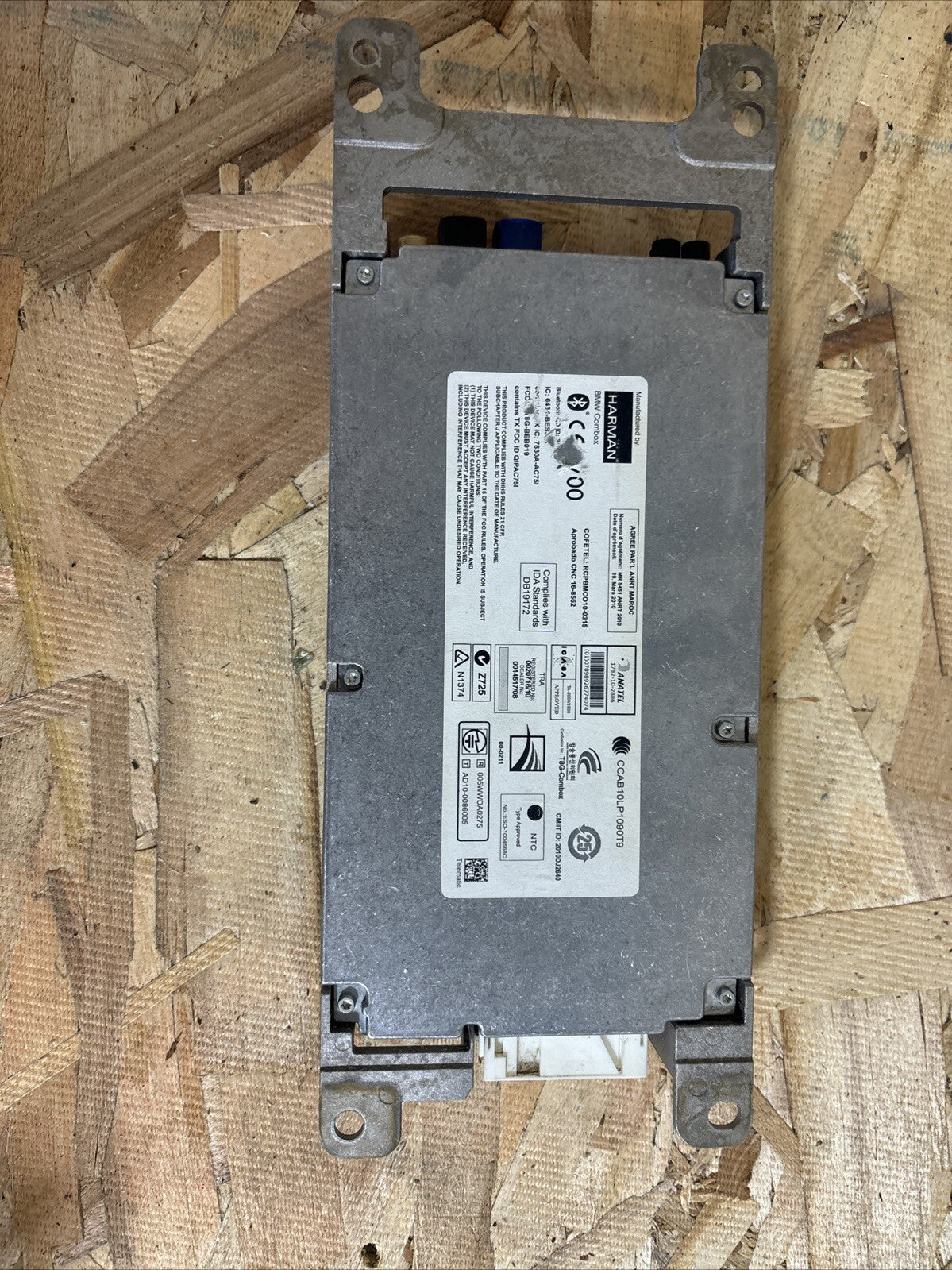 12-15 BMW 3 4 5 6 7 BLUETOOTH COMMUNICATION GPS CONTROL MODULE 9257153 OEM