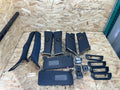 BMW 99-06 E53 X5 LHD BLACK INTERIOR A+B+C+SUN VISOR TRIM SET 12PC OEM 8203865