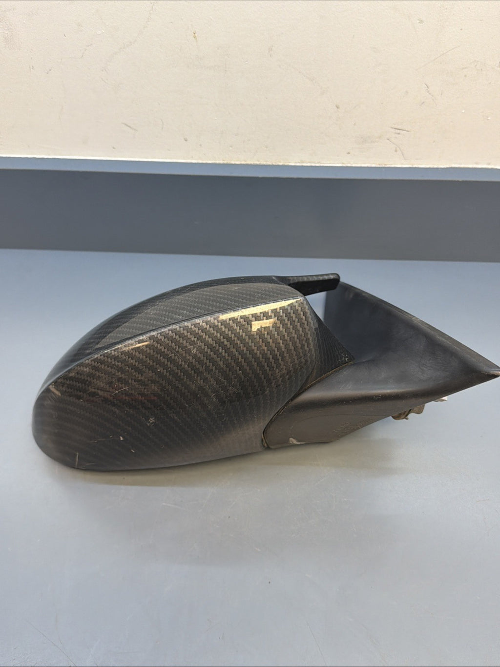 07-10 BMW 328i E92 E93 Passenger Right Door Mirror Carbon Cover 7119212