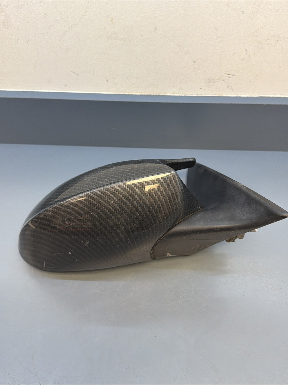 07-10 BMW 328i E92 E93 Passenger Right Door Mirror Carbon Cover 7119212