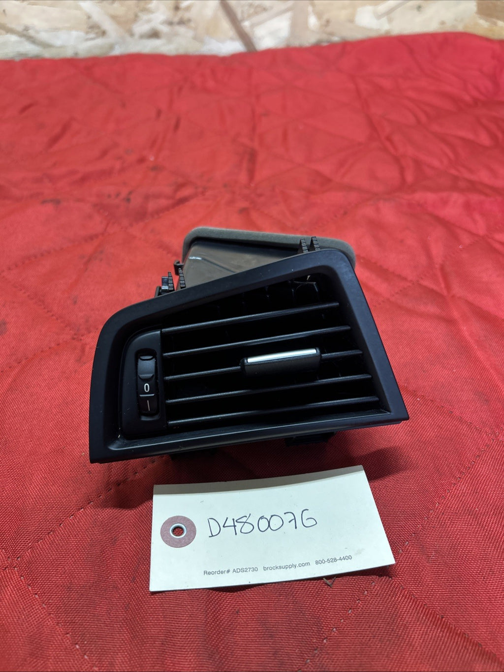 D 2011-2016 BMW F10 535 LH LEFT DASH HEATER AC AIR VENT GRILLE OEM 9166883
