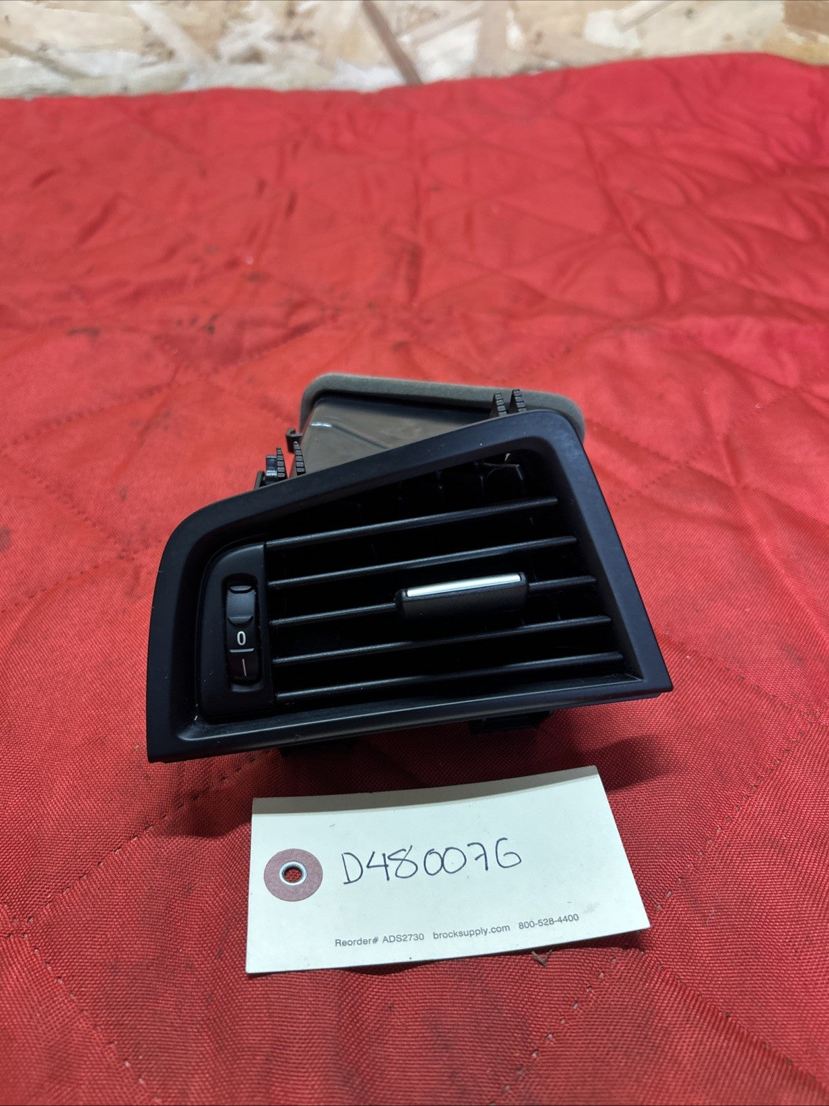 D 2011-2016 BMW F10 535 LH LEFT DASH HEATER AC AIR VENT GRILLE OEM 9166883
