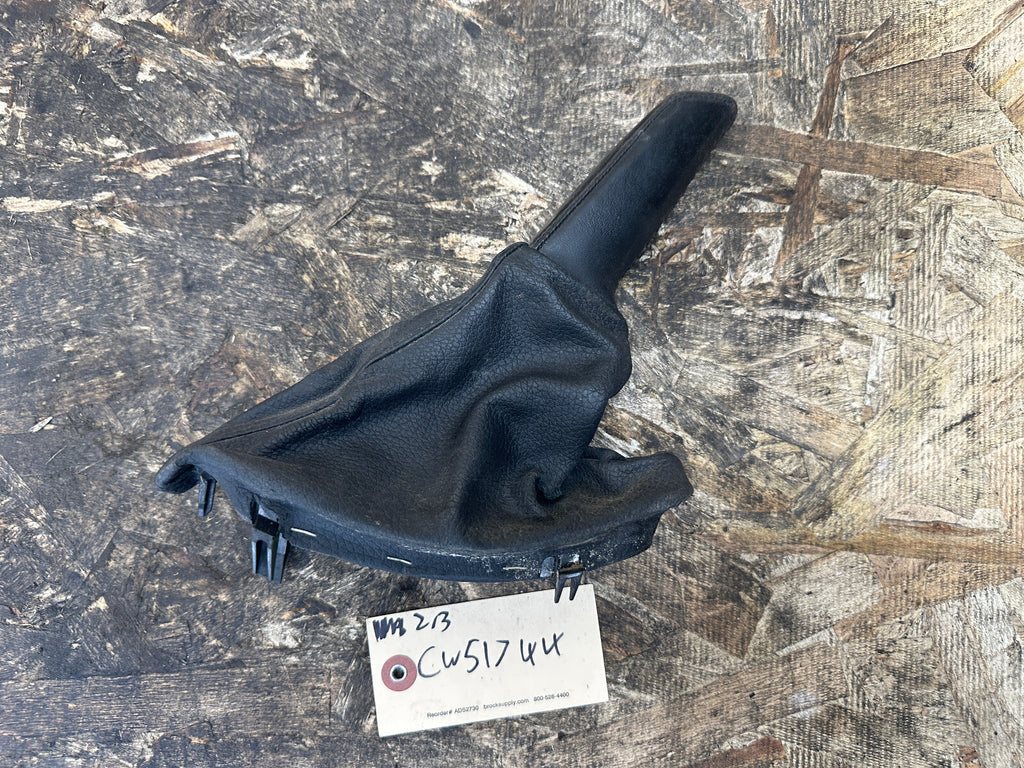 BMW 01-10 E60 5 SERIES BLACK PARKING EMERGENCY BRAKE LEVER OEM 7034081