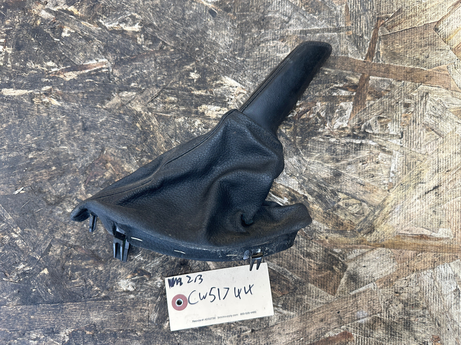 BMW 01-10 E60 5 SERIES BLACK PARKING EMERGENCY BRAKE LEVER OEM 7034081