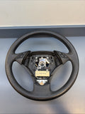 BMW 03-10 E60 5 SERIES SPORT BLACK LEATHER STEERING WHEEL OEM 11008818