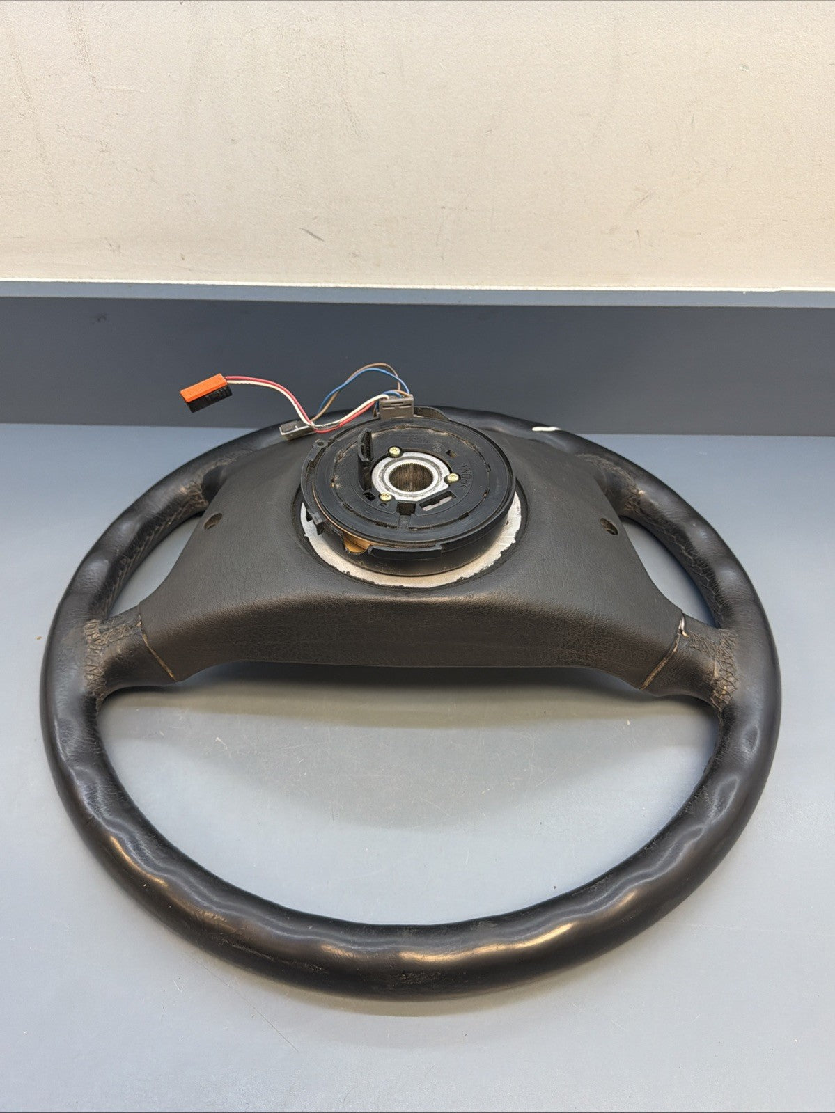 BMW E36 328I 318I 320I 323I 325I Z3 Steering Wheel Black Leather OEM 1092038