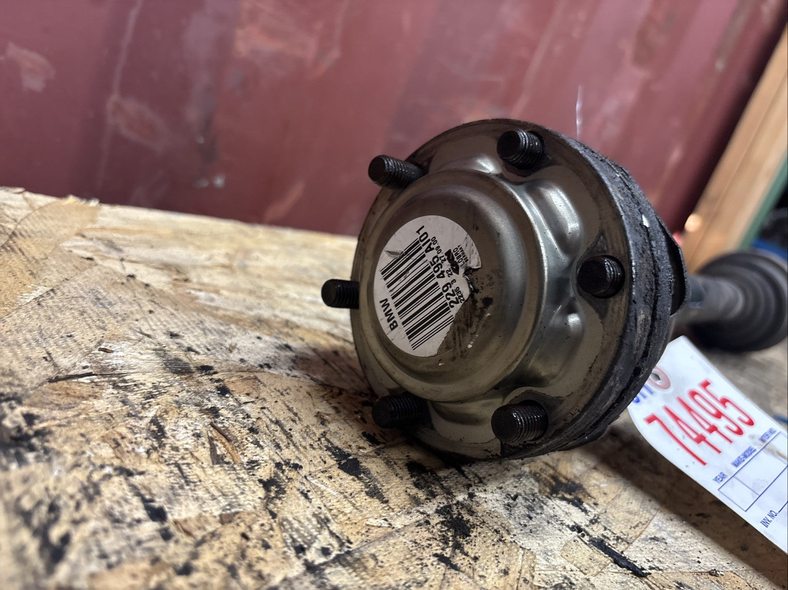 BMW OEM CV AXLE REAR LEFT 3 SERIES E46 USED M54 ENGINE 2001 3321 1229591