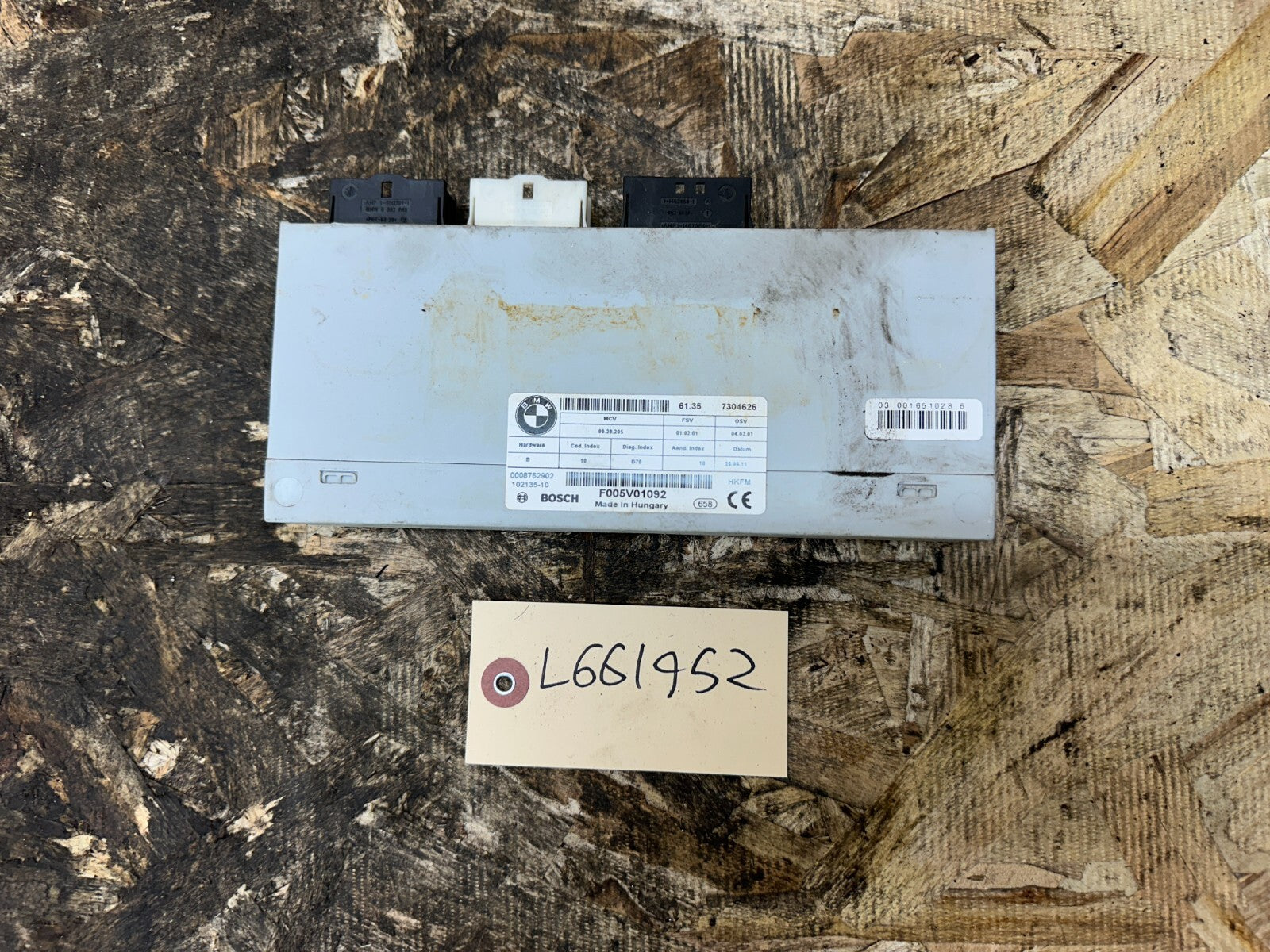 BMW 2007-2014 E70 X5 POWER TAILGATE CONTROL MODULE OEM 7304626