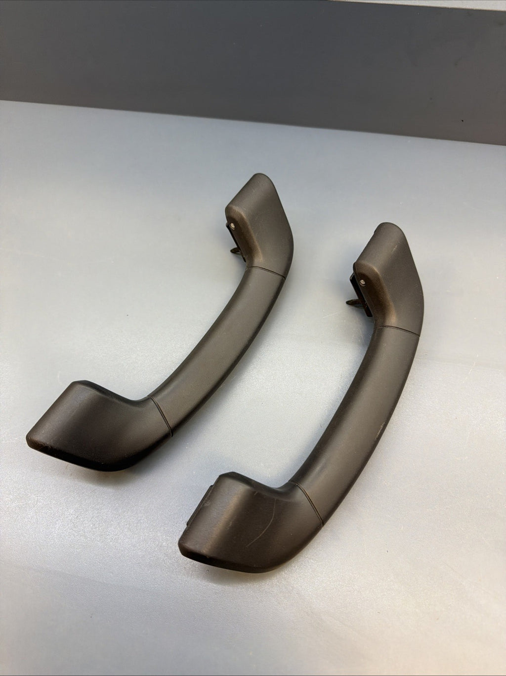 10-15 OEM BMW F01 F02 740 750 Interior Roof Top Grab Handle SET Black 9112729