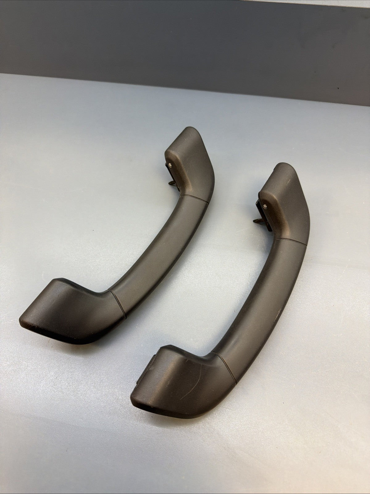 10-15 OEM BMW F01 F02 740 750 Interior Roof Top Grab Handle SET Black 9112729