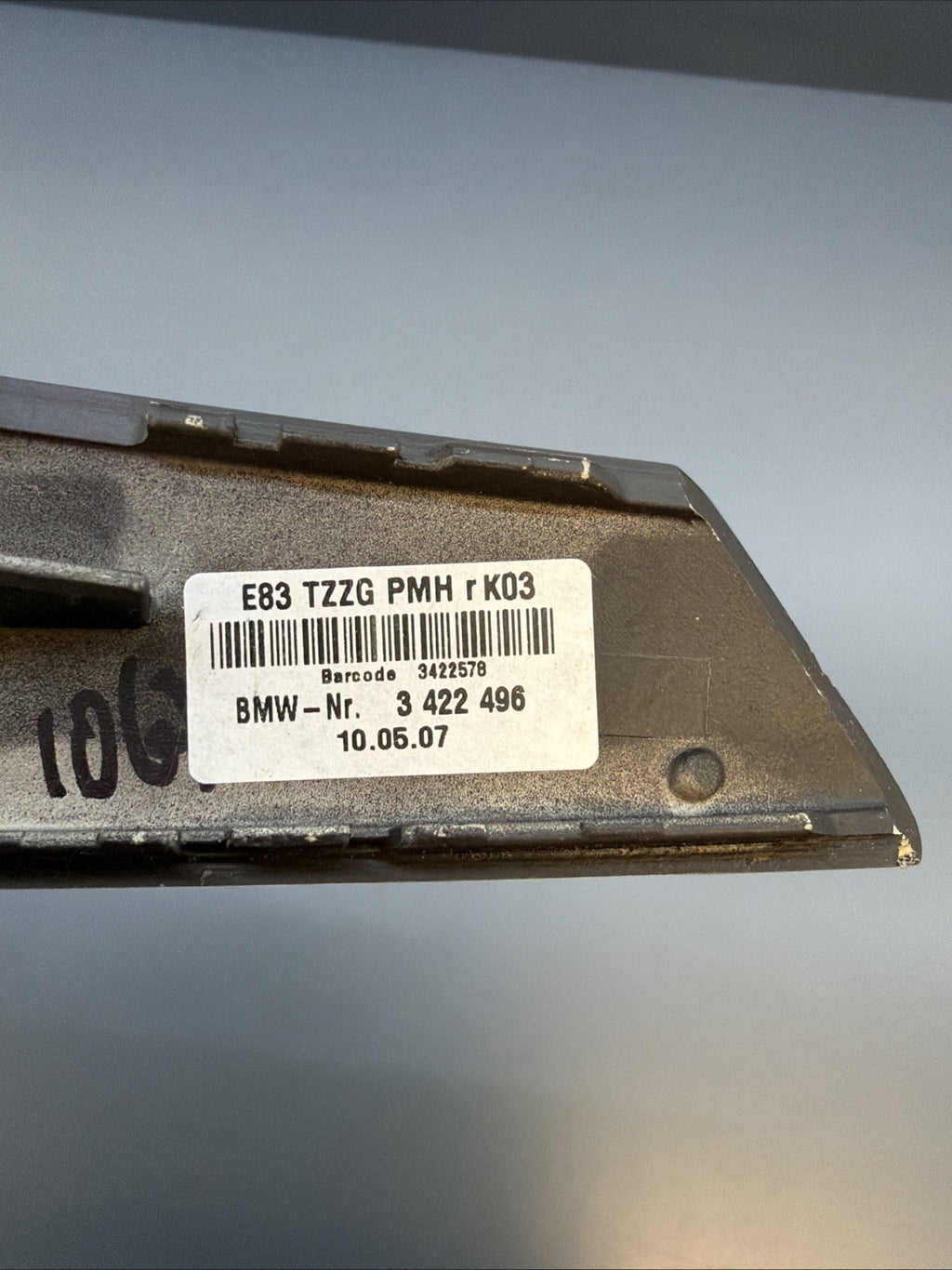 07-10 BMW E83 X3 INTERIOR FRONT REAR DOOR PANEL DASH TRIM SET OF 7 OEM 3422495