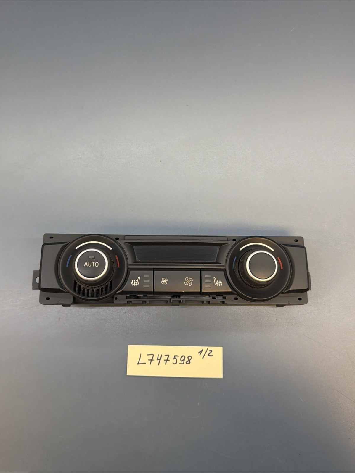 07-13 BMW E70 E71 X5 X6 Rear AC Climate Temperature Control Unit 9215515 OEM