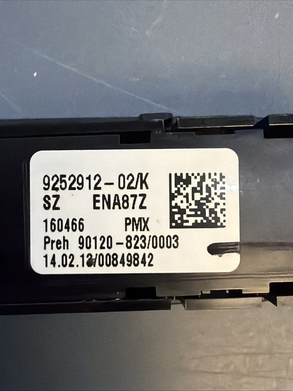 12-16 BMW F30 320i 328i 335i Sport Traction Control Switch 9252912 OEM