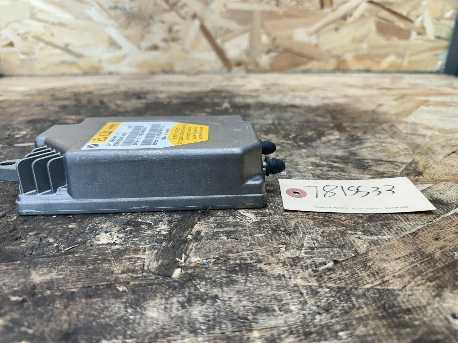 BMW 2009-2017 F10 F11 5 SERIES SRS CONTROL UNIT IMPACT SENSOR OEM 9239985