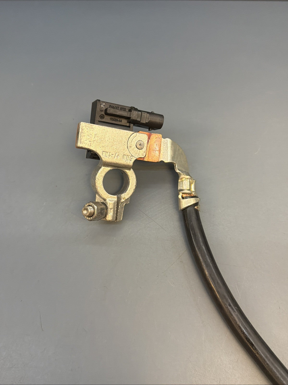 12-15 BMW E84 X1 IBS Negative Battery Ground Cable Terminal Harness OEM 7618677