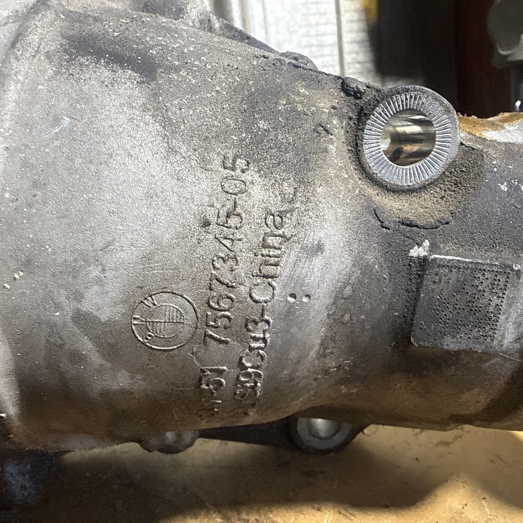 Front Differential Carrier Final 3.73 N52 Drive AWD Diff OEM BMW X3i F25 7567345