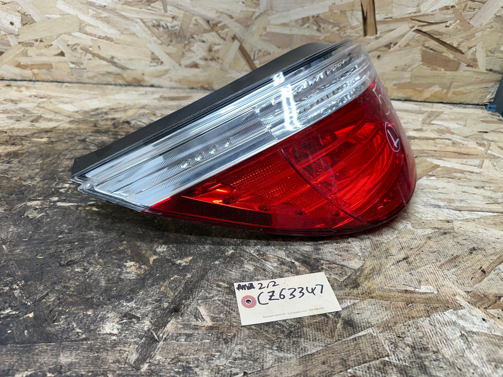 BMW 07-10 E60 5 SERIES LCI REAR LEFT DRIVER SIDE TAIL LIGHT OEM 7361881