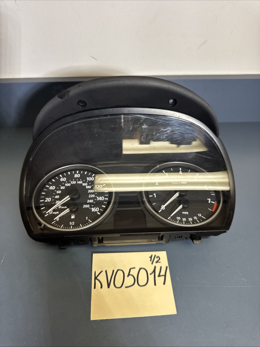 06-13 OEM BMW E90 E91 E92 E93 328 Speedometer Instrument Cluster Siemens 6983495