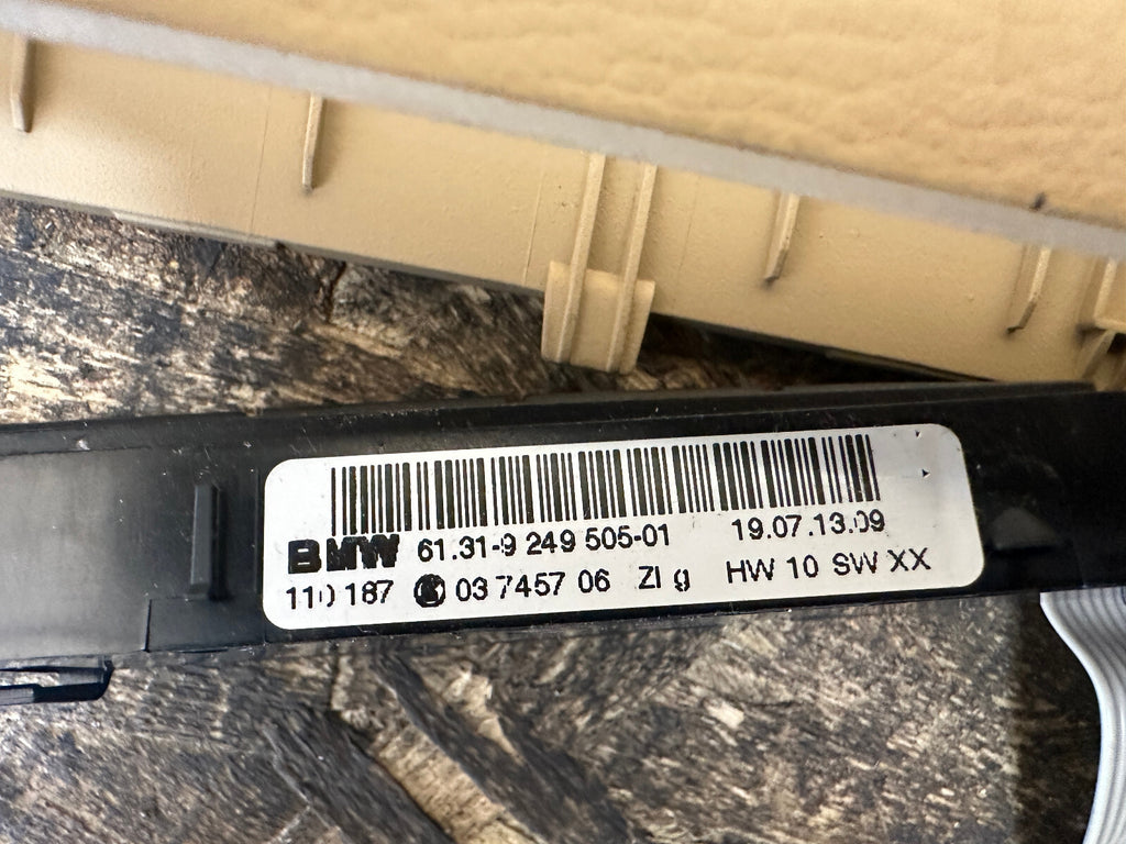 BMW 12-15 E84 X1 DRIVE MODE TRACTION CONTROL MODULE BEIGE TRIM OEM 9249505