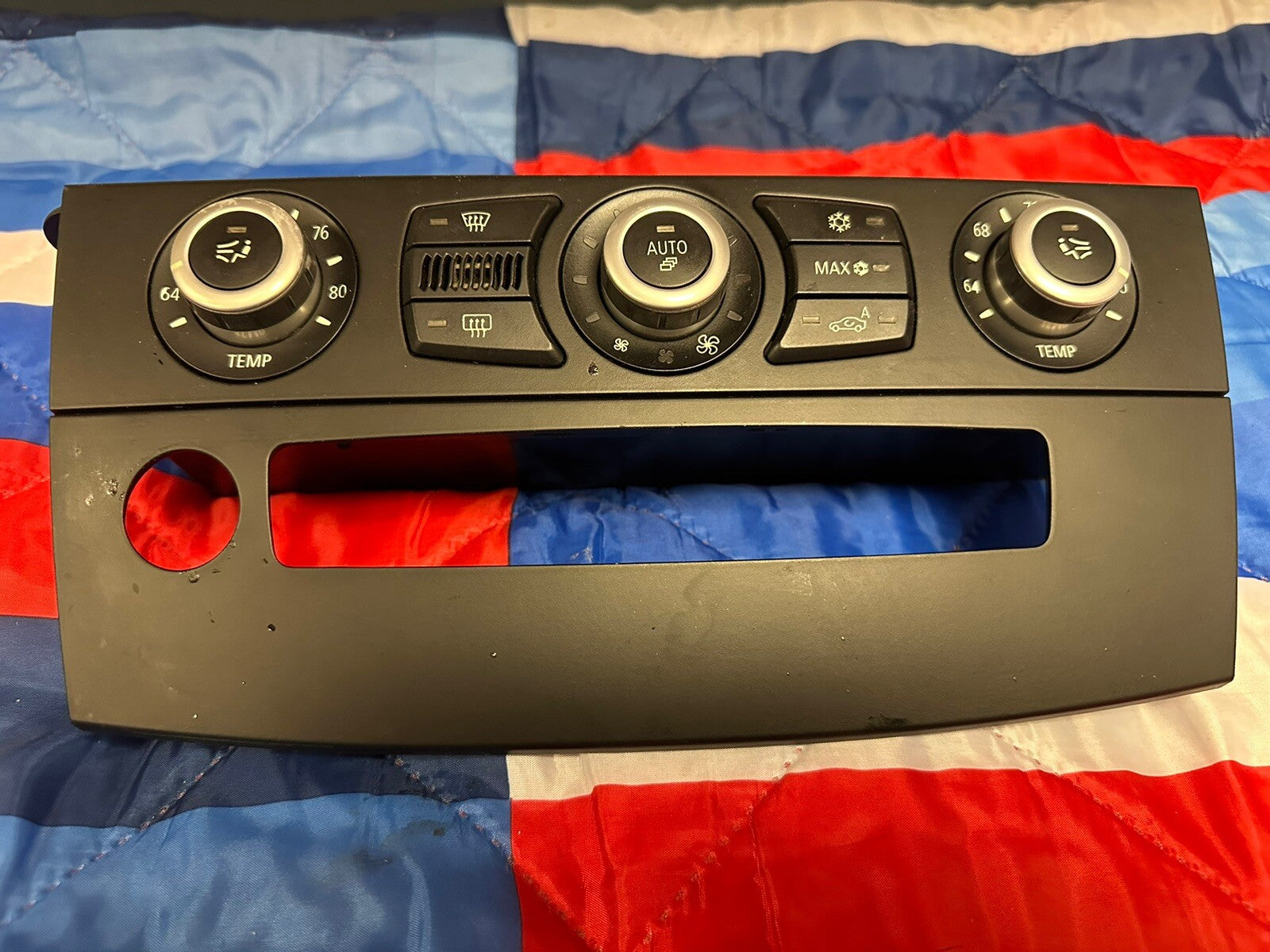 08-10 BMW E60 E61 535i TEMPERATURE CONTROL A/C HEAT CLIMATE CONTROL OEM 9177715