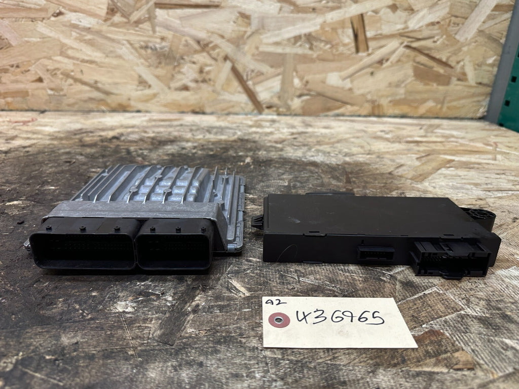 BMW 2009-2013 E90 ECU+CAS(IMMOBILIZER)+KEY VIN MATCHED SET OEM 9147227+7594485
