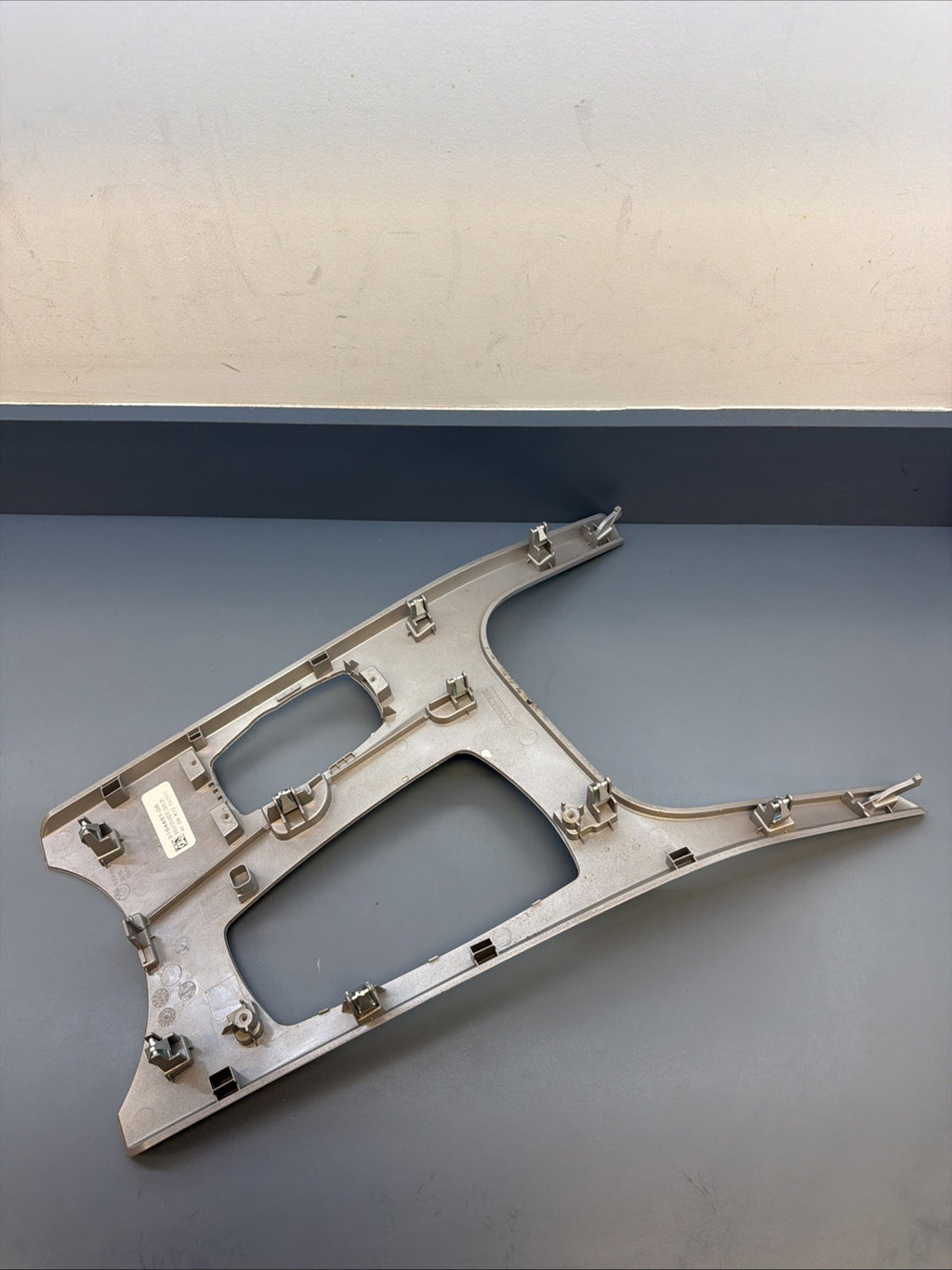2011-2018 BMW X3 F25 Front Center Console Moulding Trim Silver OEM 9184481