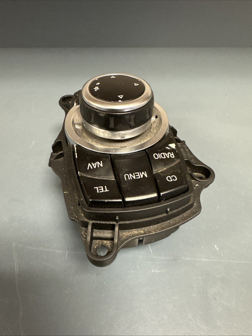 09-13 BMW E82 E88 E90 E92 E93 X5 X6 iDrive Control Knob Switch 4 Pin 9249439 OEM