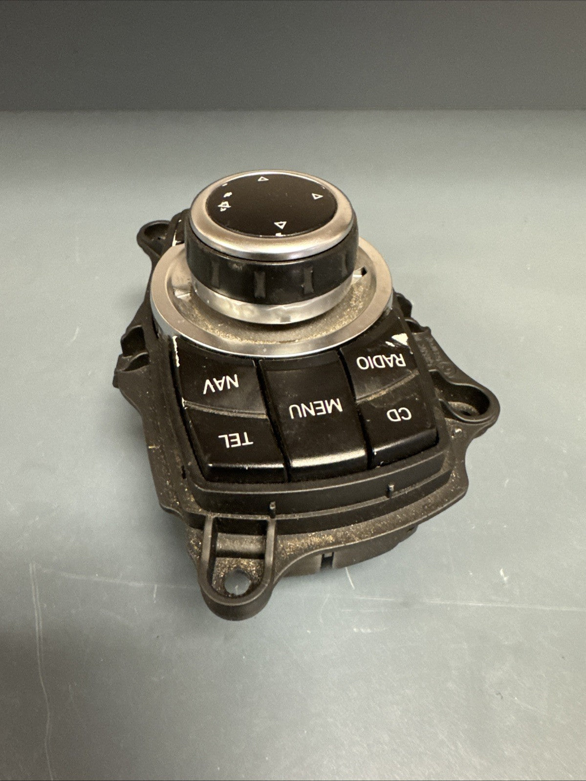 09-13 BMW E82 E88 E90 E92 E93 X5 X6 iDrive Control Knob Switch 4 Pin 9249439 OEM