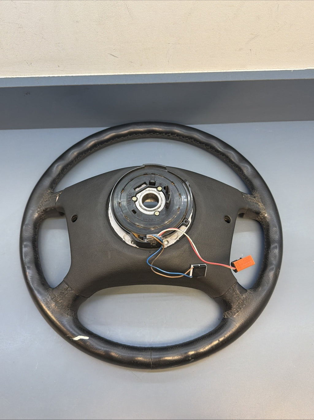 BMW E36 328I 318I 320I 323I 325I Z3 Steering Wheel Black Leather OEM 1092038