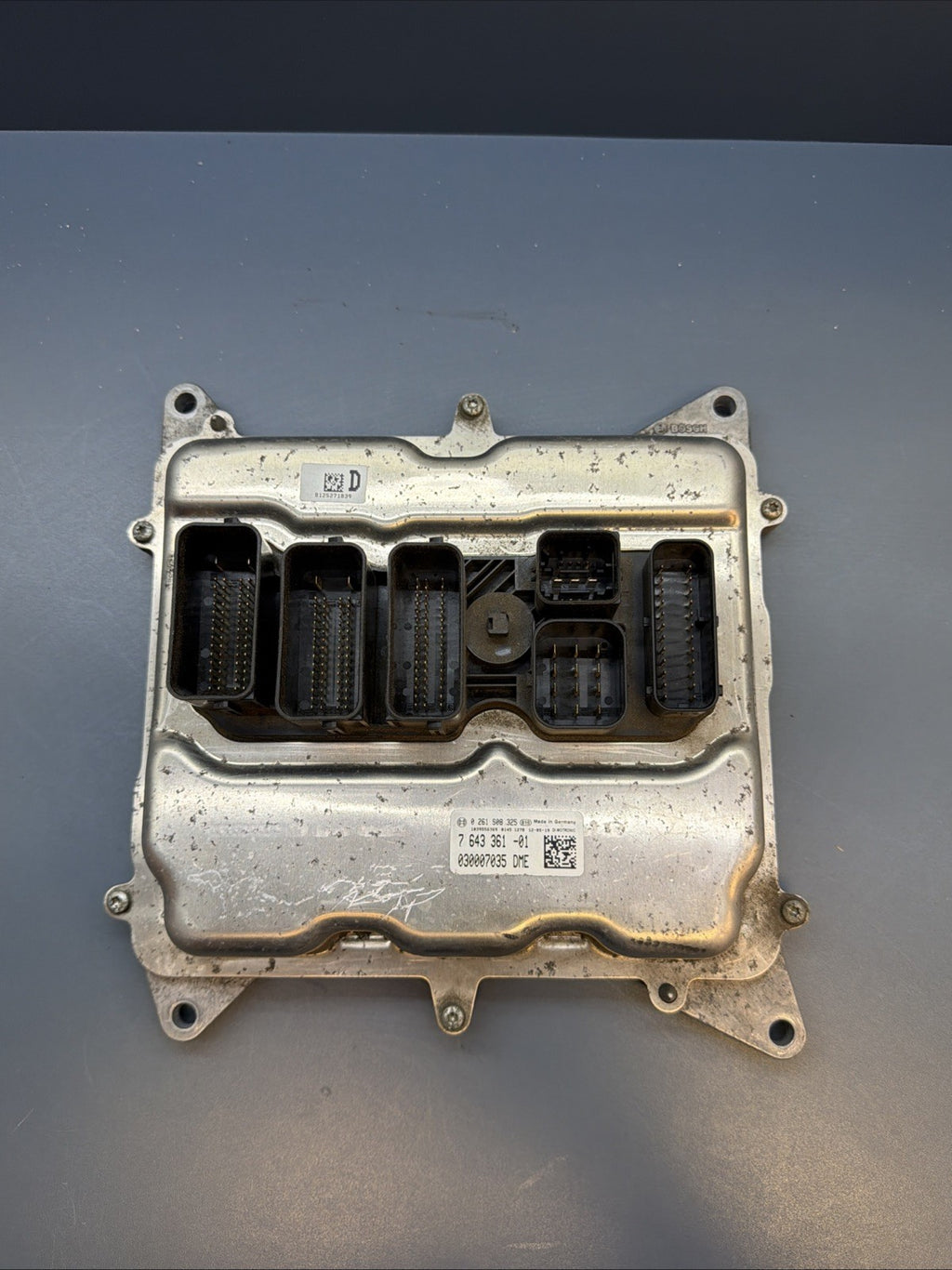 12-2015 BMW 328i ECU PCM ECM Engine Control Module DME 7643361 WITH MATCHING KEY