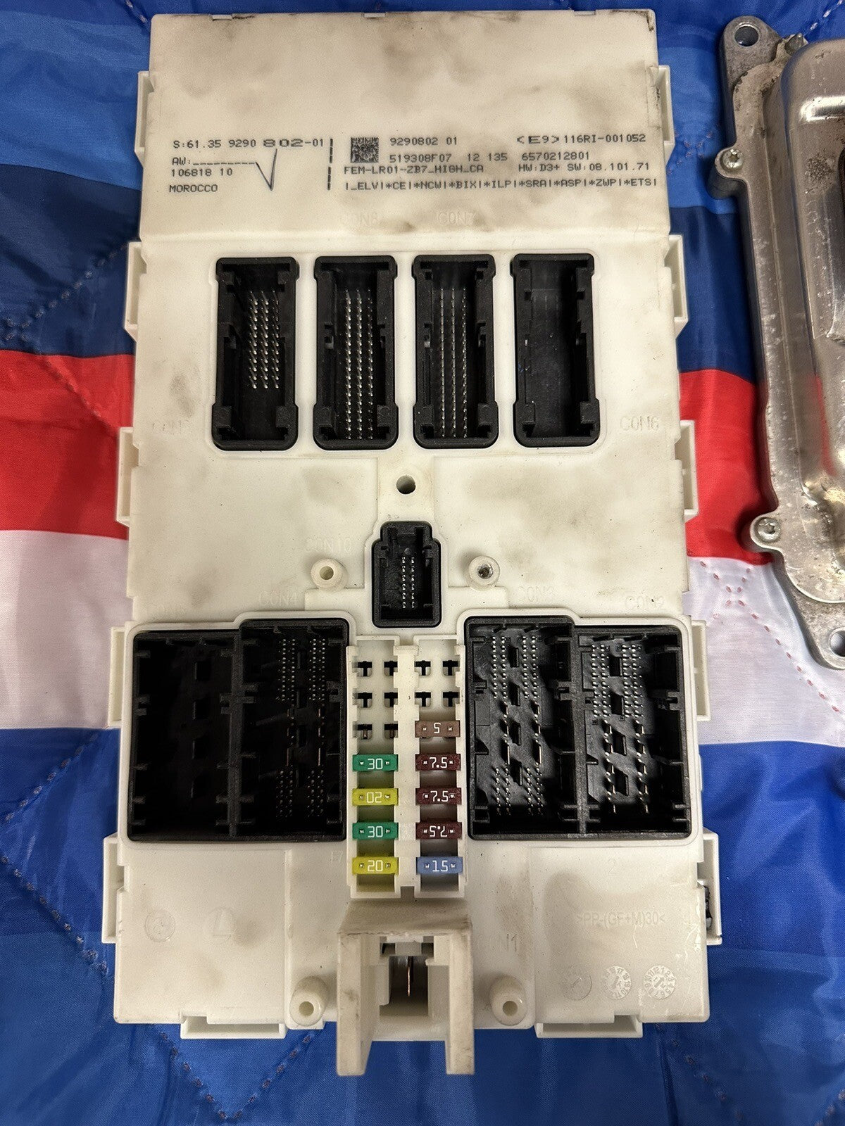 12-17 BMW F30 F22 F36 N26 ECU DME ENGINE COMPUTER KEY IGNITION UNIT SET OEM 109K