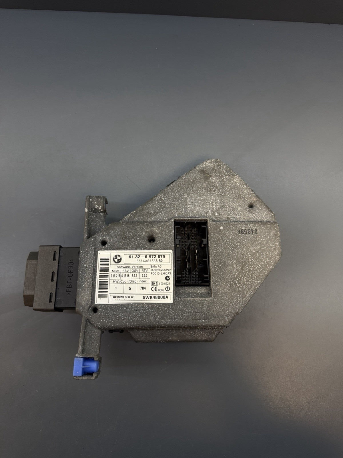 BMW 7 Series E65 750I 4.8 Engine Control Unit Ignition DME CAS Key Set 7549700