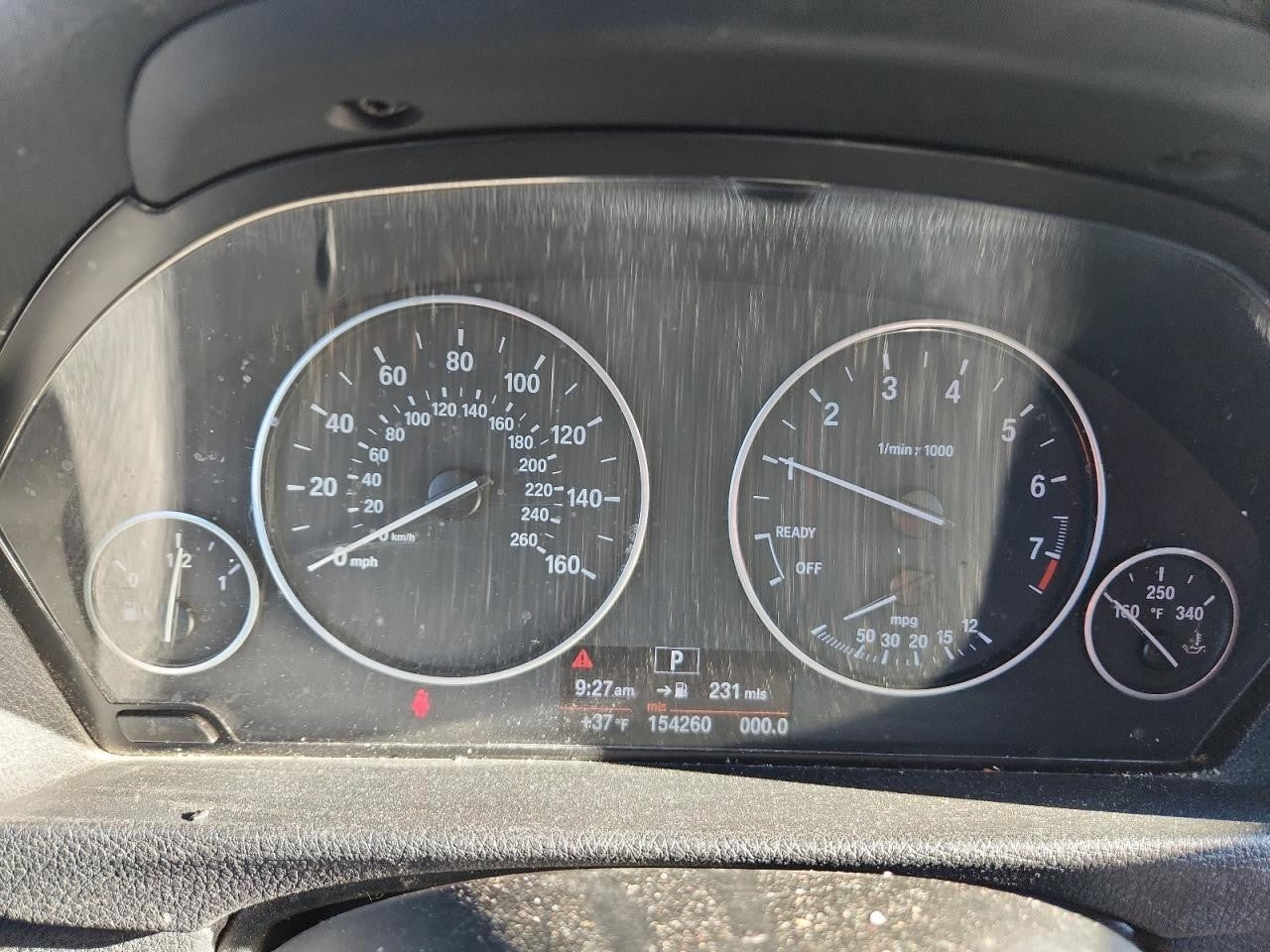 12-18 BMW F30 F31 3 320i 328i Speedometer Gauge Cluster 154K Miles OEM 9283341