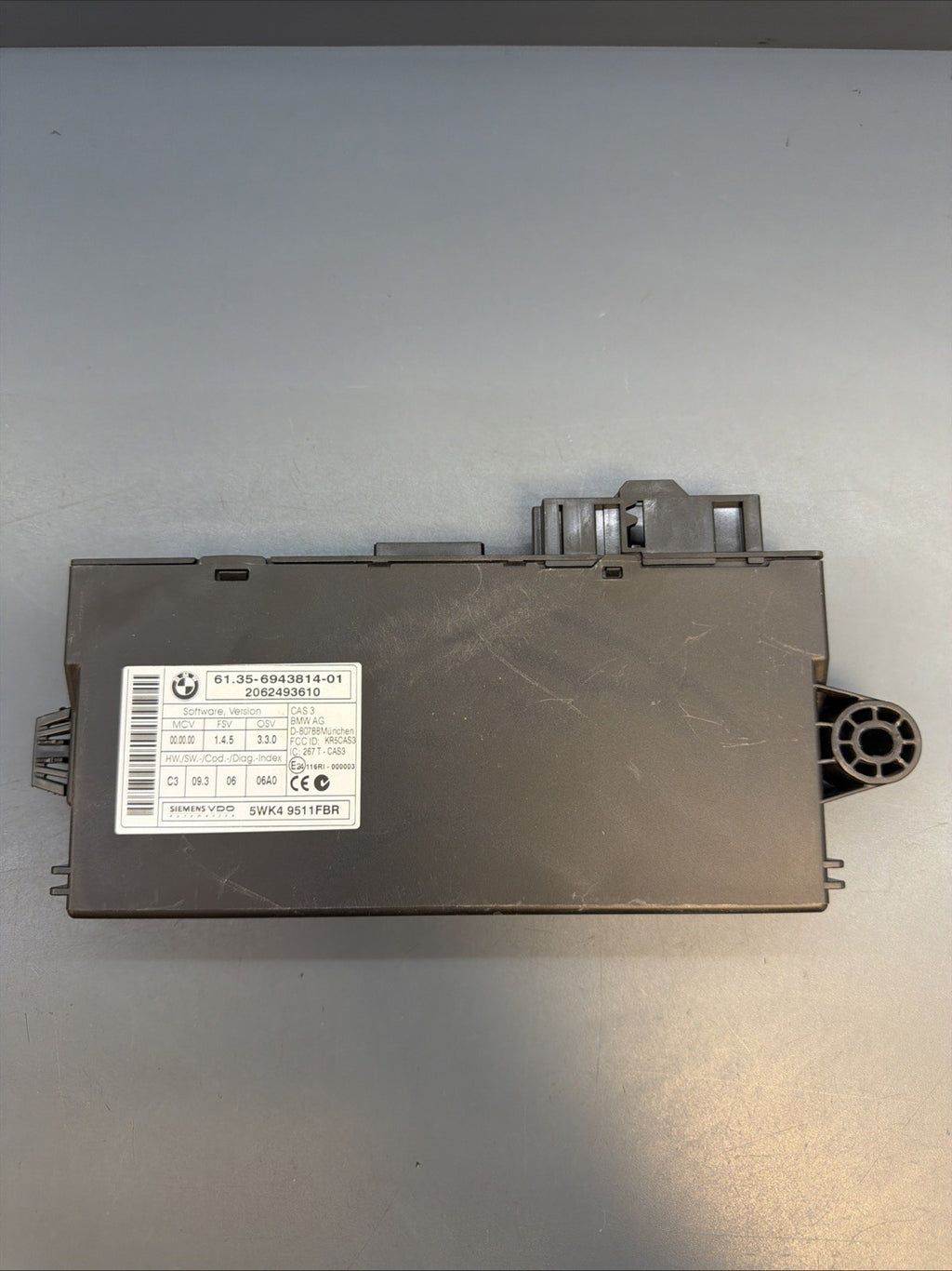 2007-2010 BMW E90 E92 328i AUTO N52K MSV80 ECU DME CAS KEY SET OEM 7567362