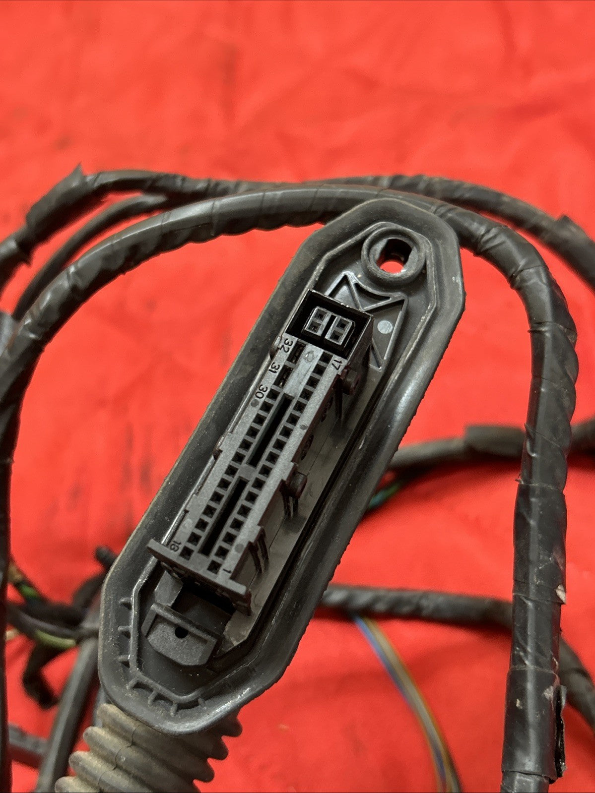 07-13 BMW X5 E70 DOOR WIRING HARNESS REAR DRIVER SIDE LEFT 9203115