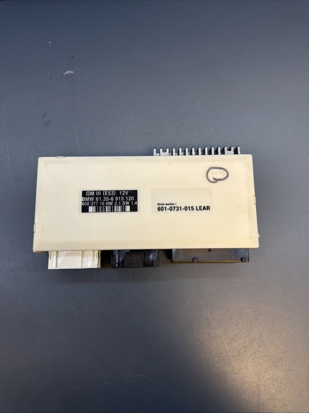 2000-06 BMW E53 X5 Basic 3 GM III Control Module Computer Relay ECU 6915120