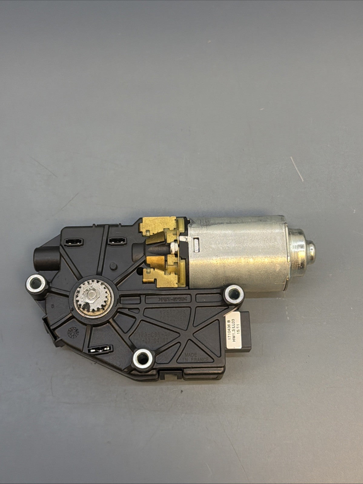 07-13 OEM BMW E90 E92 328 335 M3 Upper Sunroof Moon Roof Motor Unit 7193398