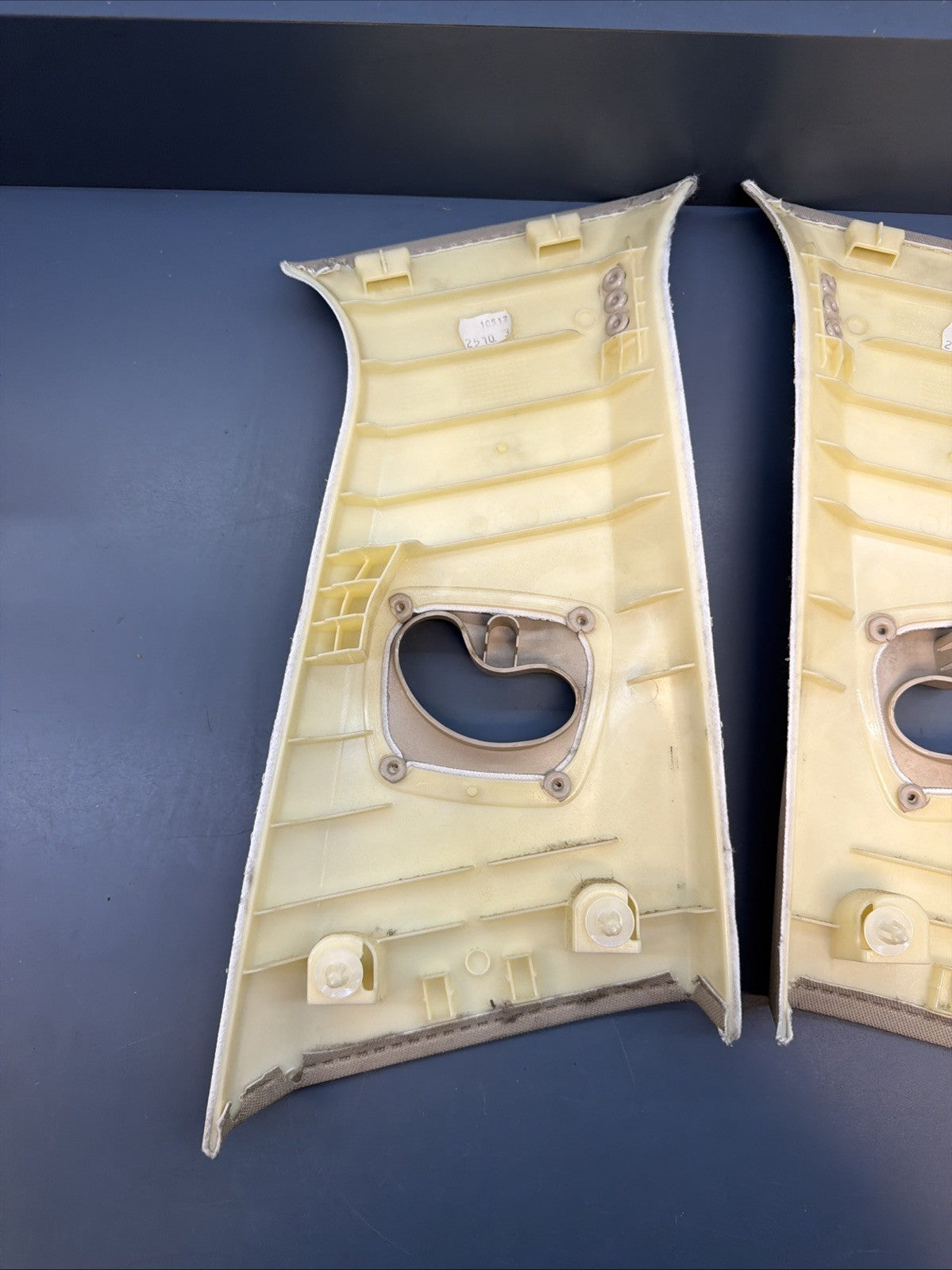 BMW 5 Series F10 F11 Trim B Pillar 9116349 9116350 Trim Cover Oyster Beige
