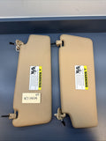 2010 BMW X3 E83 SUN VISOR PAIR 8373575