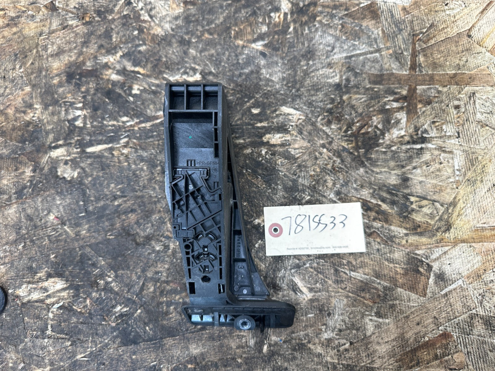 BMW 2010-2017 F10 5 SERIES GAS THROTTLE ACCELERATION PEDAL BLACK OEM 6789998