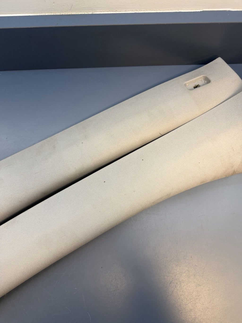 BMW E90 335xi Series 4dr Front Left & Right A Pillar Cloth Trim 7058332 7058331