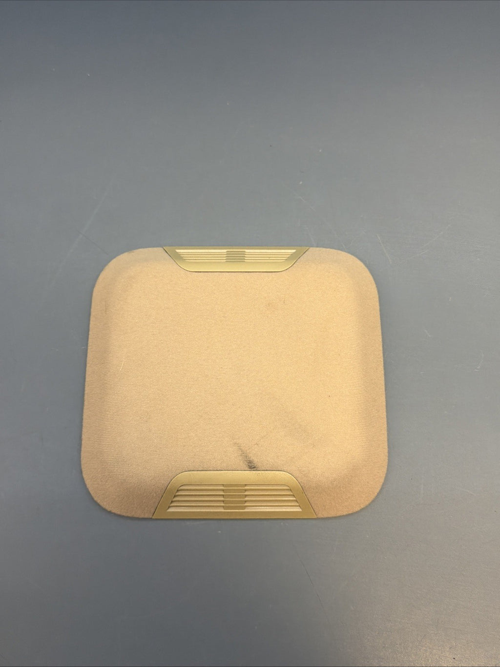BMW 99-06 E46 Rear Overhead Alarm Motion Sensor Cover Trim Panel Beige 8239224