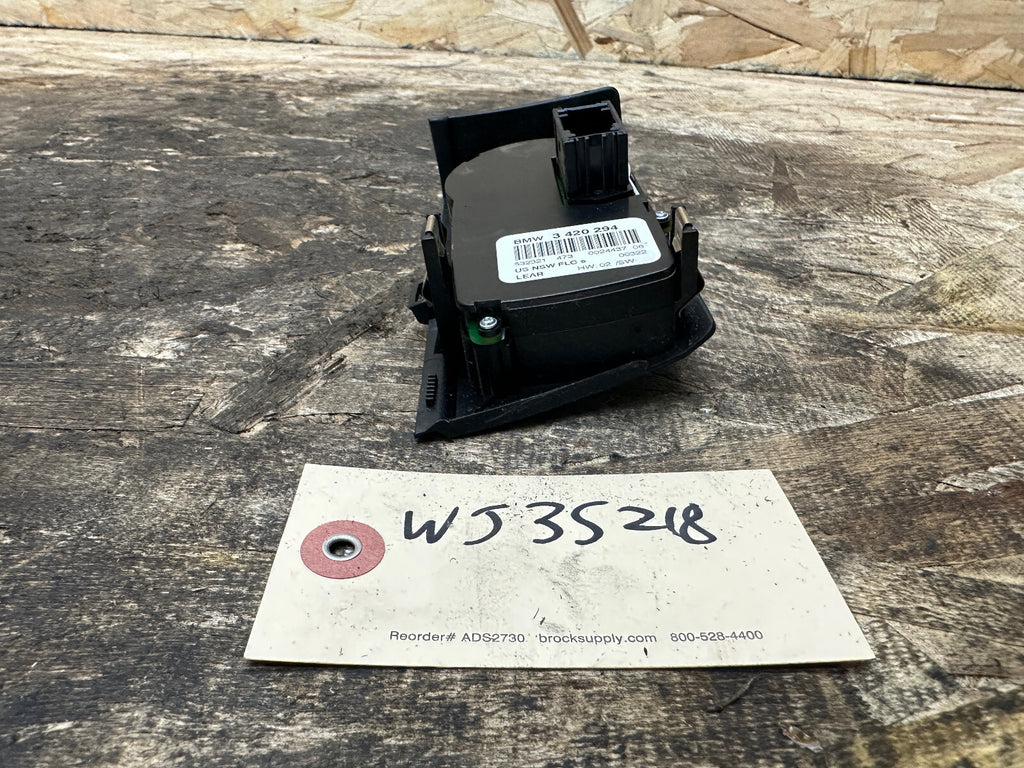 BMW 2006-2010 E83 LCI X3 FRONT HEADLIGHT DIMMER SWITCH BLACK OEM 3420294