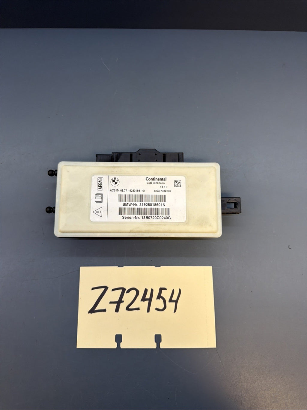 BMW 2 3 4 5 6 7 X3 X4 X5 X6 series ECU Computer Control Module 9280186 USED OEM