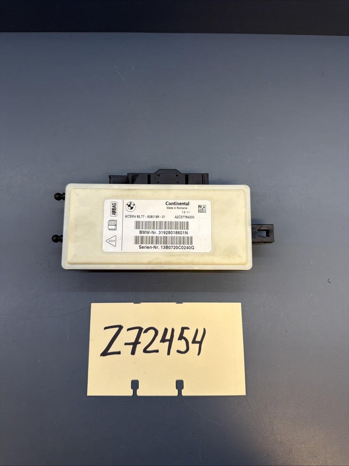 BMW 2 3 4 5 6 7 X3 X4 X5 X6 series ECU Computer Control Module 9280186 USED OEM