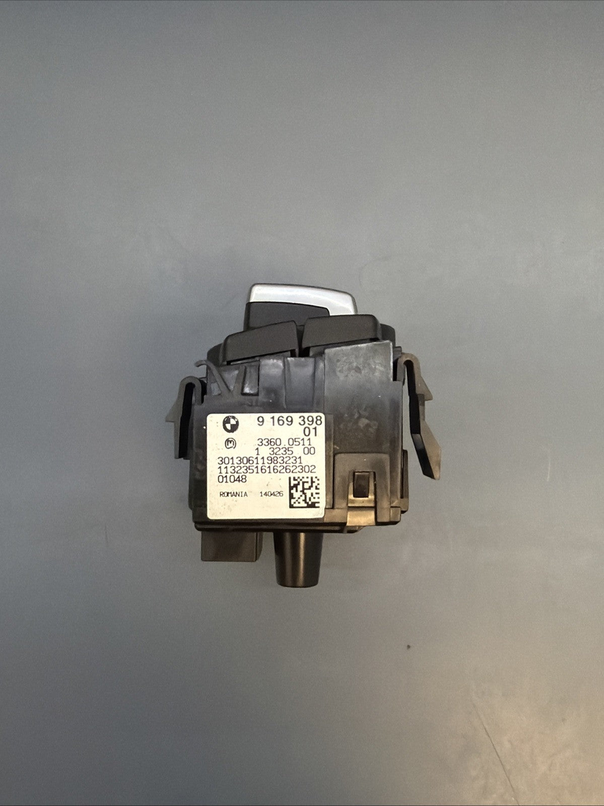 06-11 BMW E90 E92 328i 335d Headlight Control Switch Unit Black 9169398 OEM