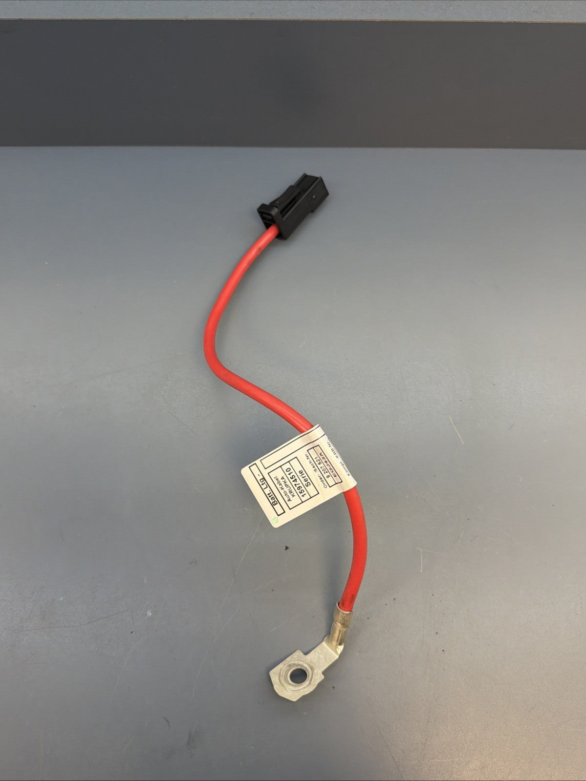 09-15 BMW 328i E84 E92 X1 POSITIVE BATTERY CABLE WIRE 9207521 OEM